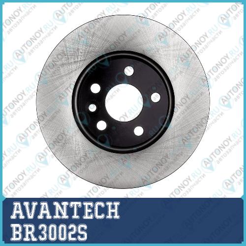Диск тормозной AVANTECH BR3002S