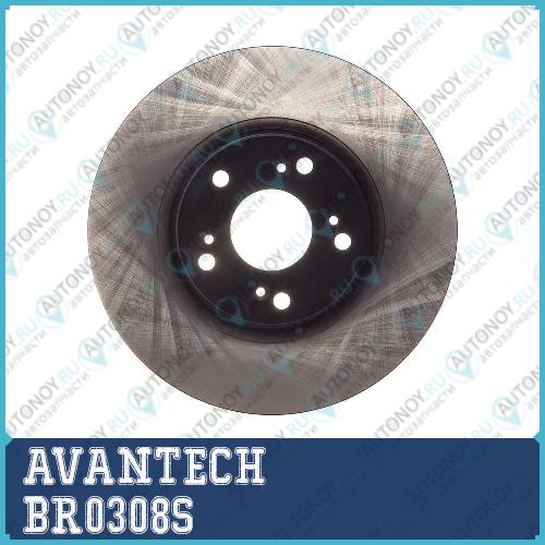 Диск тормозной BR0308S