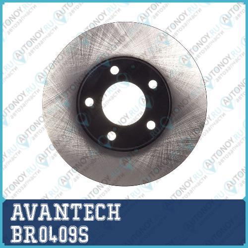 Диск тормозной BR0409S
