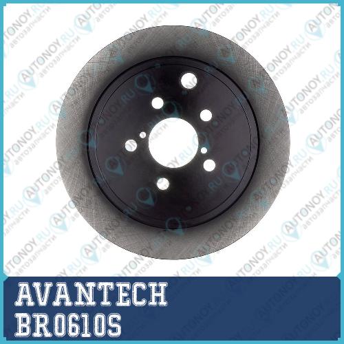 Диск тормозной BR0610S