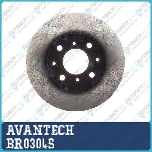 Диск тормозной BR0304S