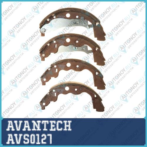 Колодки тормозные барабанные AVANTECH