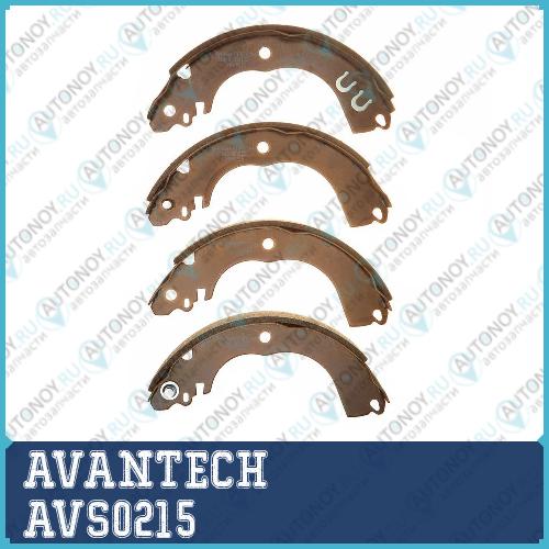 Колодки тормозные барабанные AVANTECH
