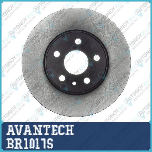 Диск тормозной AVANTECH BR1017S