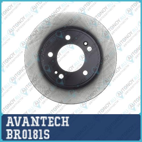 Диск тормозной AVANTECH BR0181S