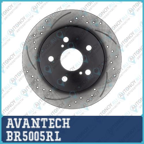 Диск тормозной AVANTECH (перфорированный) BR5005RL