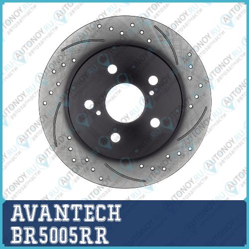 Диск тормозной AVANTECH (перфорированный) BR5005RR