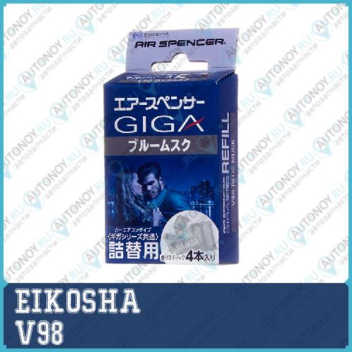 Запасной элемент для ароматизатора на кондиционер Giga - BLUE MUSK V98
