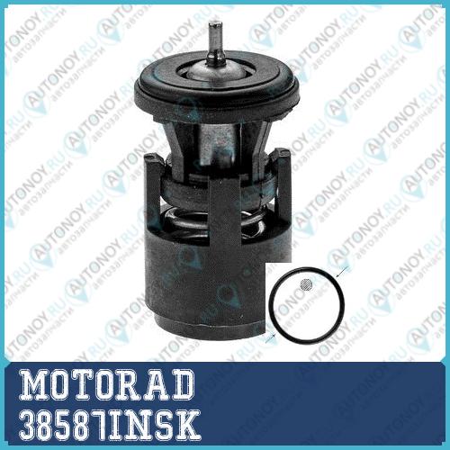 термостат! 87°C с прокл. Seat Ibiza/Leon 1.4 08> Skoda Fabia/Octavia 99> VW Golf 91> 38587INSK