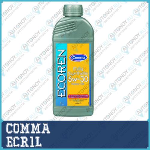 Масло моторное синтетическое ECOREN 5W-30 1л ECR1L
