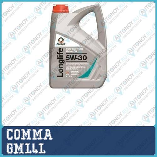 Масло моторное синтетическое LONGLIFE 5W-30 4л GML4L