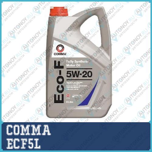 Масло моторное Eco-F 5W-20 (ACEA A1/B1 API SN) 5л ECF5L