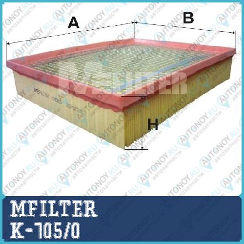 Фильтр воздушный K-7050