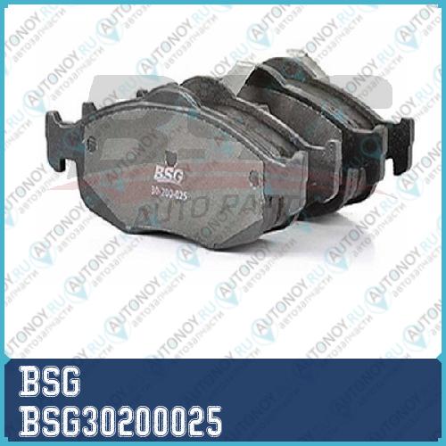 Колодки тормозные дисковые передние  ford cougarmondeo-iii scorpio-ii (без датчиков) 93~ BSG30200025