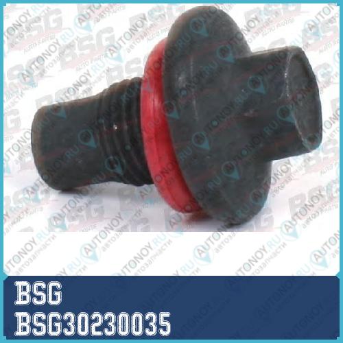 Пробка поддона сливная BSG30230035