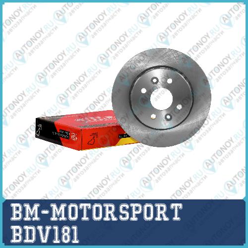 Диск тормозной задний вентилируемый HYUNDAI/KIA BDV181