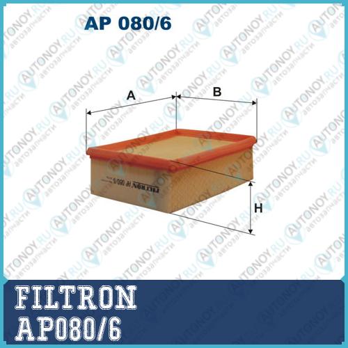 Фильтр воздушный AP080/6