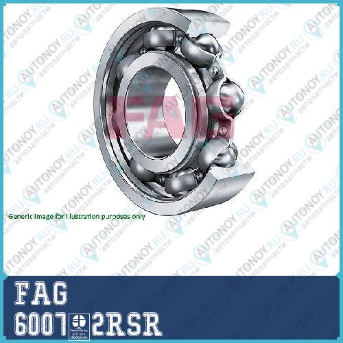 Подшипник полуоси Renault Megane III (62x35x14) 6007.2RSR