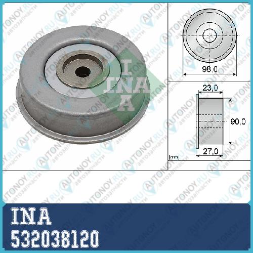 Ролик обводной Mitsubishi PAJERO I-IV 3.0 3.5 532038120