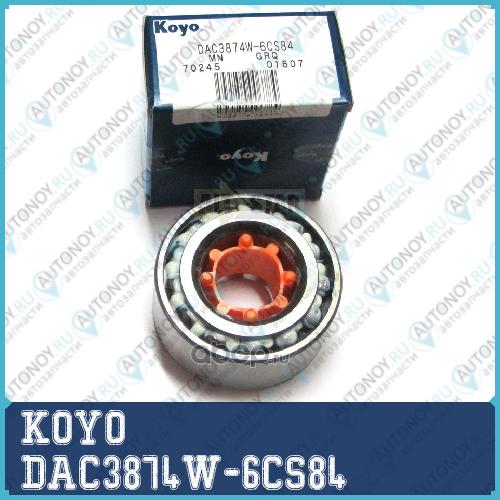 DAC3874W6CS84_!подшипник ступ.пер.\ Toyota CarinaE/Celica 89-97ABS DAC3874W-6CS84