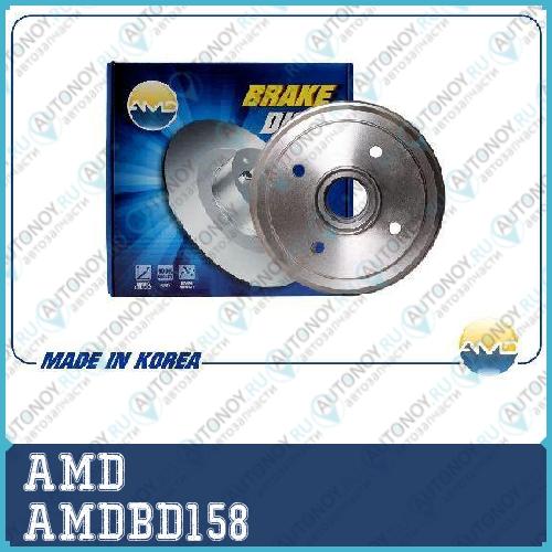 Барабан тормозной AMDBD158