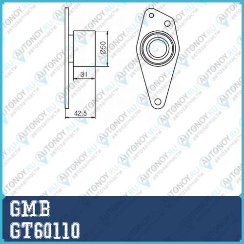 Ролик Грм опорный GT60110