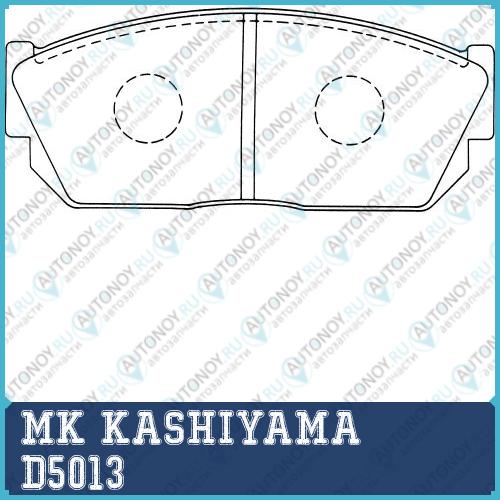 Колодки тормозные дисковые D5013