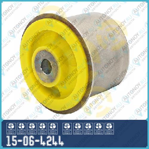 Полиуретановый сайлентблок задней подвески балки Ford ECOSport (2013-2019) 15-06-4244