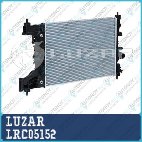 Радиатор двигателя Chevrolet Cruze (09-) AT LRc05152