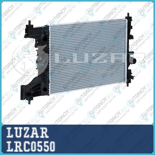 Радиатор двигателя Chevrolet Cruze (09-) LRc0550