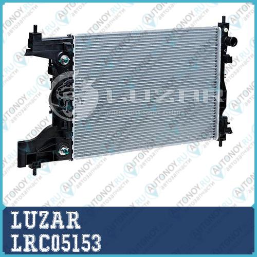 Радиатор двигателя Chevrolet Cruze (09-) 1.6 AT LRc05153