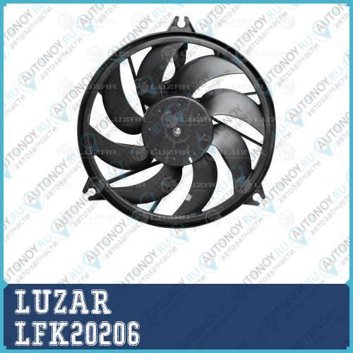 Вентилятор охл. с кожухом для а/м Peugeot 206 (00-) A/C+ LFK20206