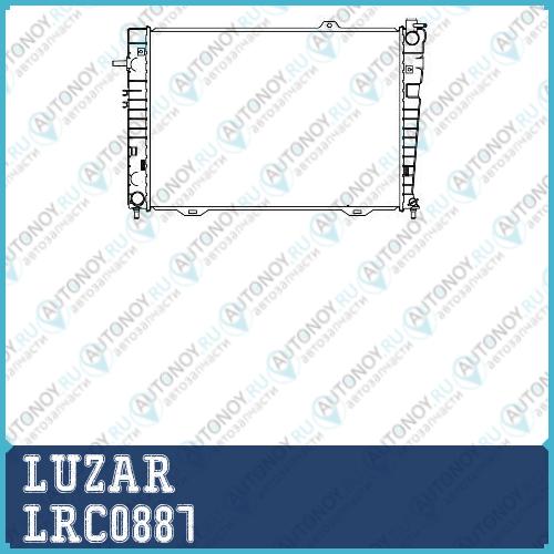 Радиатор охл. для а/м Hyundai Tucson/Kia Sportage (04-) 2.0CRDi MT (LRc 0887)