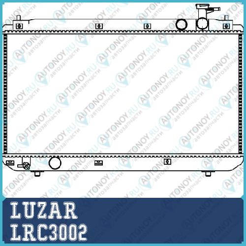 Радиатор охл. для ам Chery Tiggo (T11) (05-) 2.4i MT (LRc 3002)