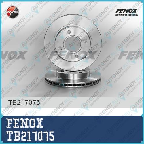 Диск тормозной передний Ford Escort Fiesta Orion 90-99 TB217075
