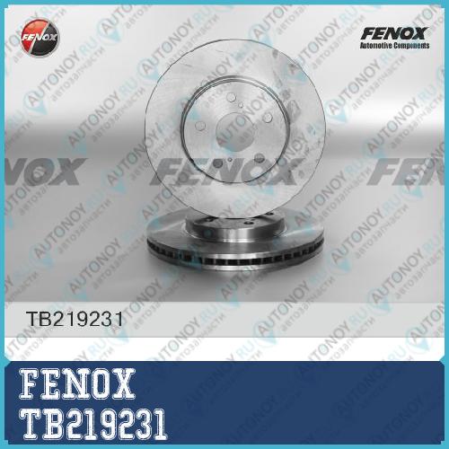 Диск тормозной передний Toyota CAMRY 00- Previa 00- TB219231