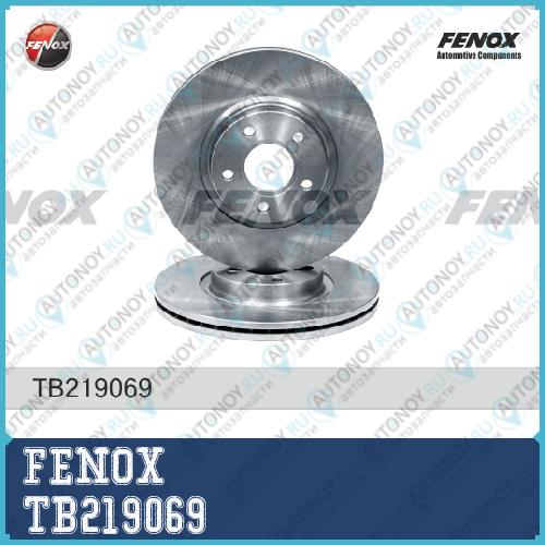 Диск тормозной передний Ford Focus II Land Rover Freelander 2 06-/Volvo S40 TB219069