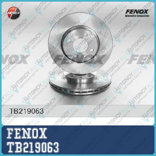 Диск тормозной передний Fiat Doblo 02- Doblo Cargo 05- Fiat Bravo 07- TB219063