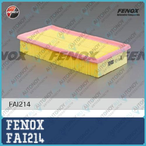 Фильтр воздушный Peugeot 406 95-04 1.8-3.0 Expert 96- 1.6-2.0 Citroen C5 01-04 1.8-3.0 FAI214