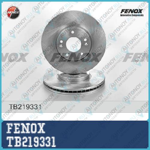 Диск тормозной  Hyundai I40 ix35 Sonata Tucson Kia Sportage 2.0-3.3 04- TB219331