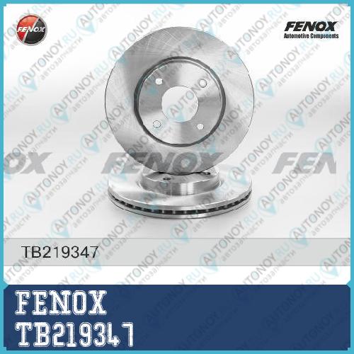 Диск тормозной передний Nissan Tiida 1.6-1.8 07- TB219347