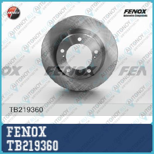 Диск тормозной передний Toyota Land Cruiser 200 07- TB219360