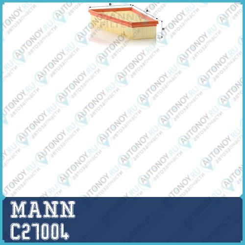 Фильтр воздушный C27004