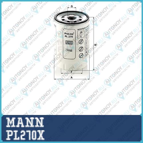 Фильтр топливный к PreLine PL270X
