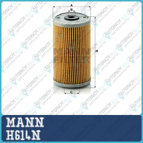Фильтр масляный H614N