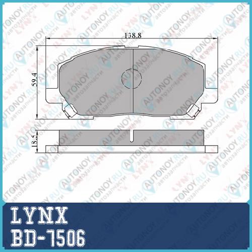 Колодки тормозные передние подходит для LEXUS RX300 (SUM) 00-01 BD-7506