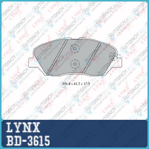 Колодки тормозные передние подходит для Hyundai Santa Fe 06> Kia Sorento 09> BD-3615