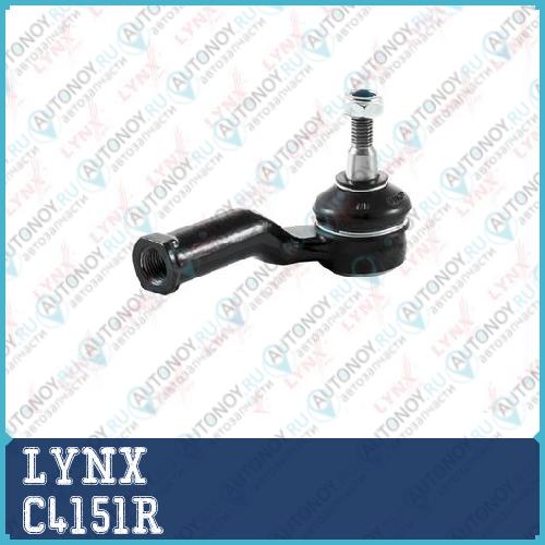 Рулевой наконечник R подходит для Ford C-Max 1.6-2.0 07>/ Focus II 1.4-2.0 05>/ Focus III 1.6 (HYDRO PS) 11> VOLVO C30/S40/V50 1.6-2.4 05> C4151R