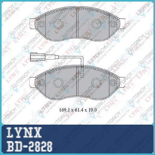 Колодки тормозные передние подходит для Citroen Jumper Fiat Ducato Peugeot Boxer 2.2D-3.0D 07> BD-2828
