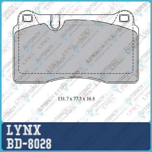 Колодки тормозные передние подходит для VW Touareg(7L/7P) 3.0-6.0 04> BD-8028